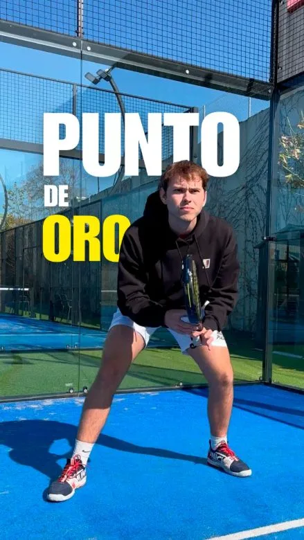 Punto de oro en pádel